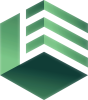 Icon_Color_RGB Brookline Asset Management logo icon in green gradient
