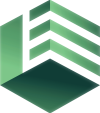 Icon_Color_RGB Brookline Asset Management logo icon in green gradient